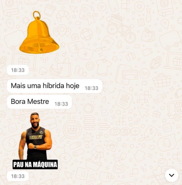 Print no grupo: mais uma mentoria híbrida vendida no dia