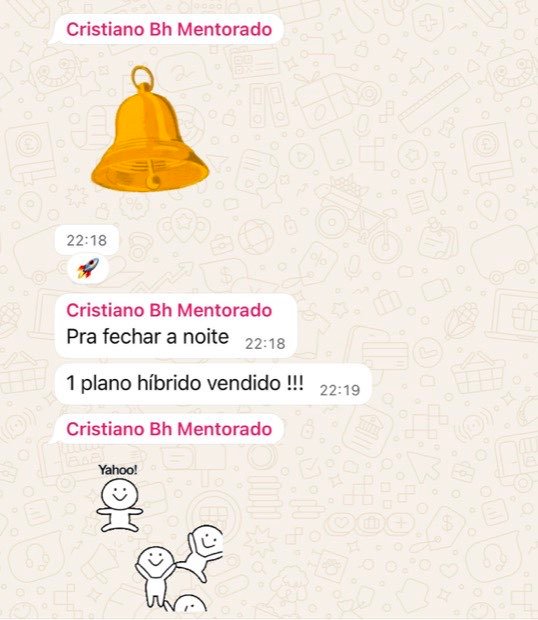 Print no grupo: um plano híbrido vendido para fechar a noite